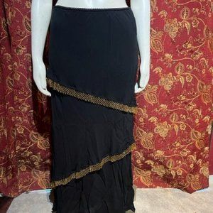 Metaphor Beaded Maxi Skirt